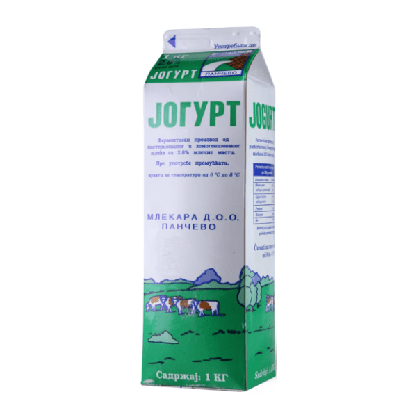 jogurt 1/1 2,8mm elo pak mlekara pancevo