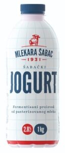 Jogurt 2,8%mm 1 kg Pet Šabac