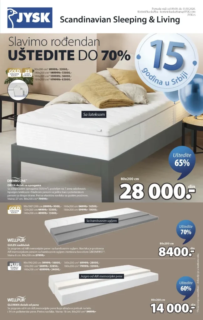 JYSK katalog, strana 1