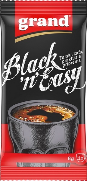 Grand kafa mlevena Black&Easy 8 g