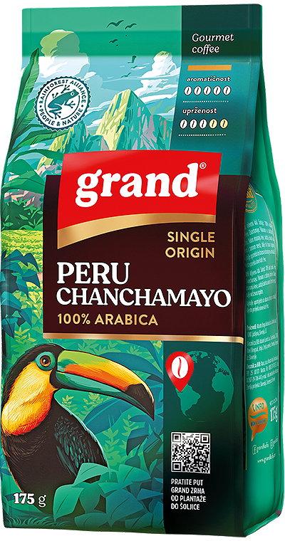 Grand kafa Sing Orig Peru Chan 175 g