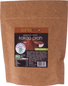 Kakao Prah Org Sirovi 80 g Sanaterra