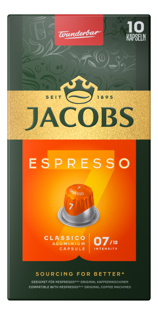 Jacobs kaps Espresso Classic7 10/1