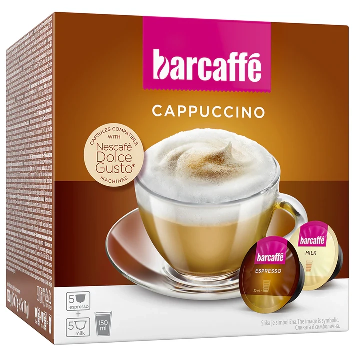 Barcaffe kaps.Perfetto cappuccino 120 g