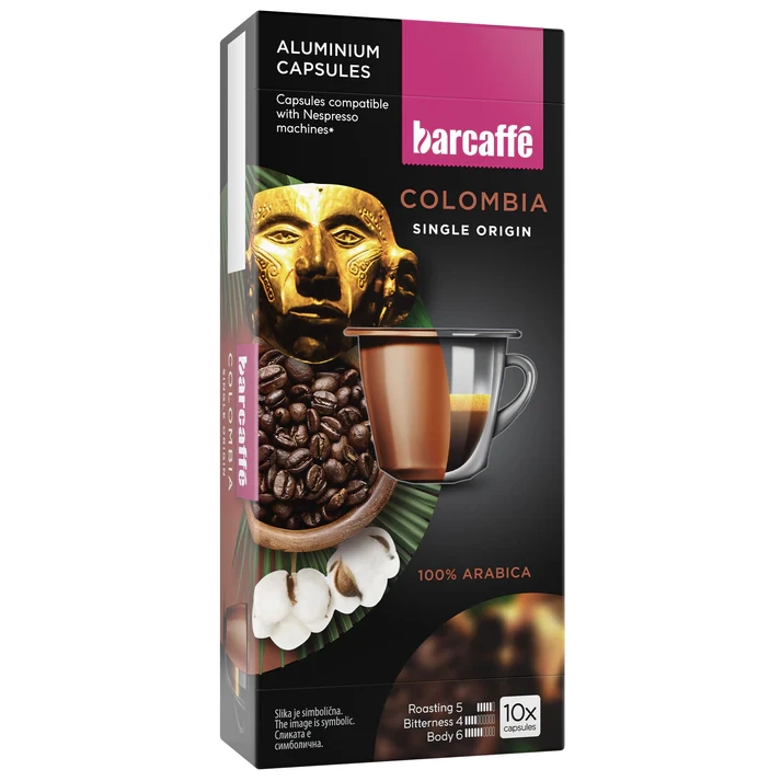 Kaps Kafa so Kolumbija 55 g Barcaf ns