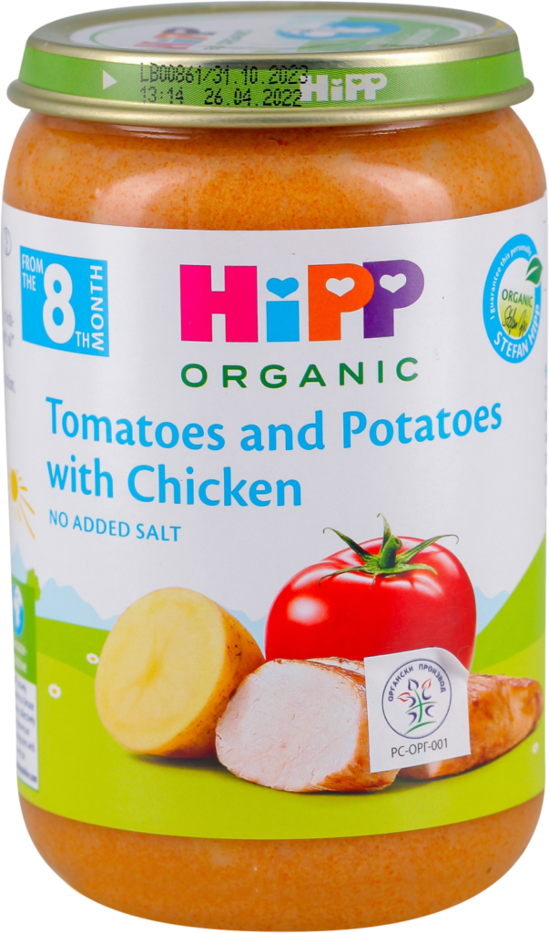 Hipp obrok Krompir&parad&pilet 220 g