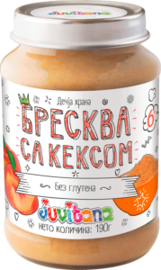 Kašica Breskva i Keks 190 g sl