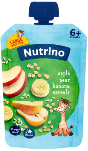 Kašica Jab Kruš Ban Žit 180 g Nutrin