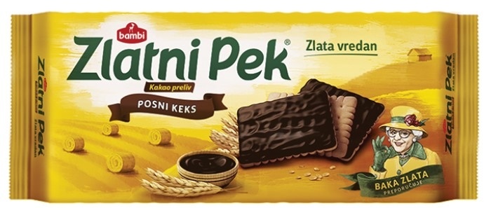 Zlatni Pek 200 g Polucokoladiran
