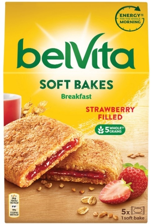 Keks Belvita Soft Strawberry 250 g e
