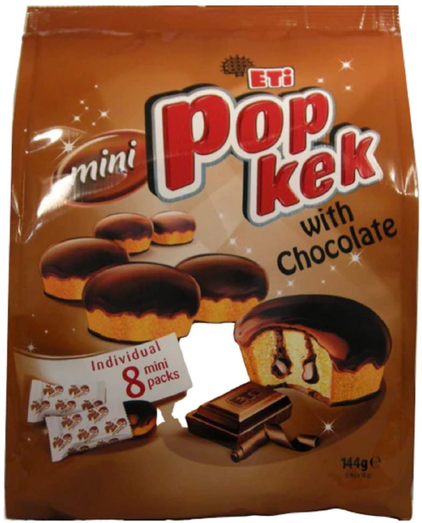 Biskvit Popkek Kakao 144 g Eti