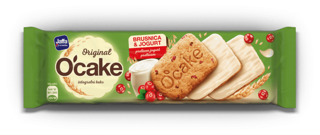 Keks o Cake Brusnica&jogurt 152 g