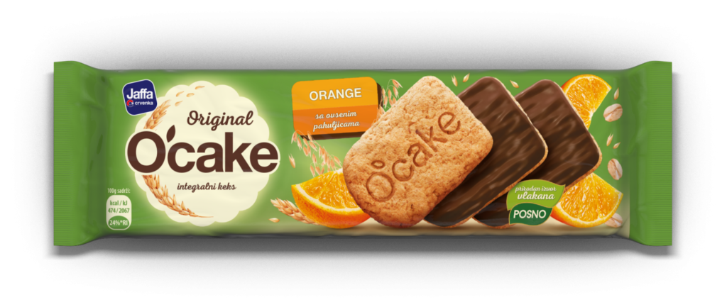 Jaffa keks o Cake Kakao Oranz 145 g