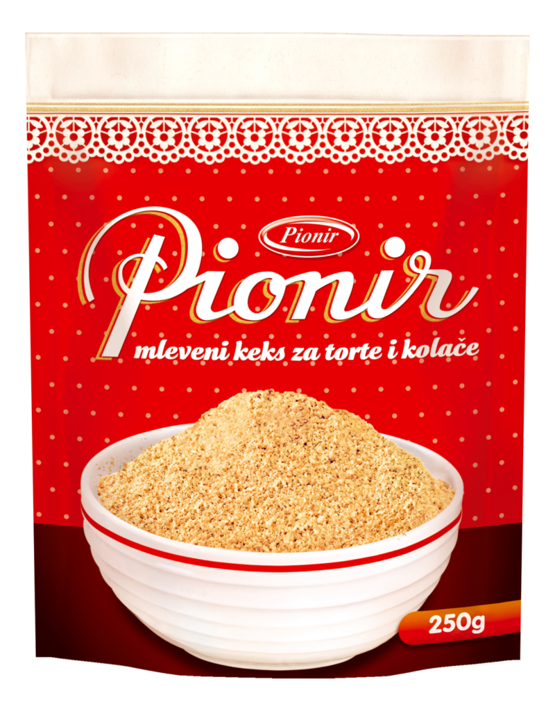 Pionir keks Mleveni 250 g