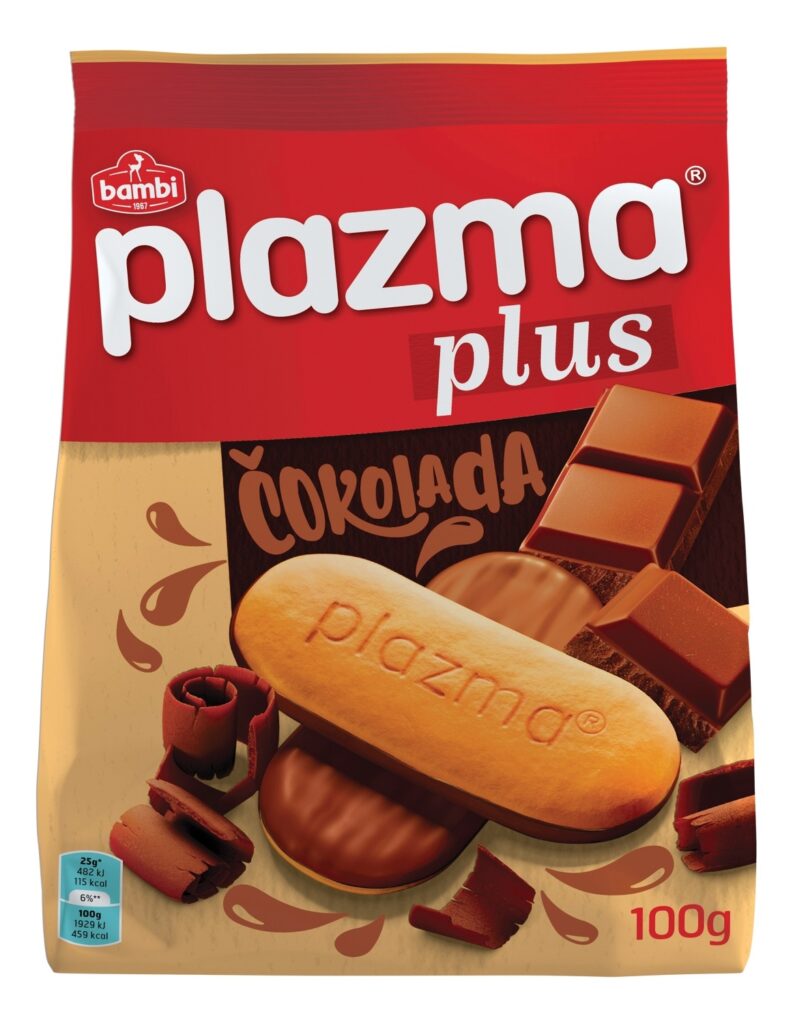 Plazma keks Plus sa Čokoladom 100 g