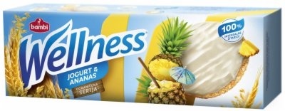 Keks Ananas Preliv Jog. 160 g