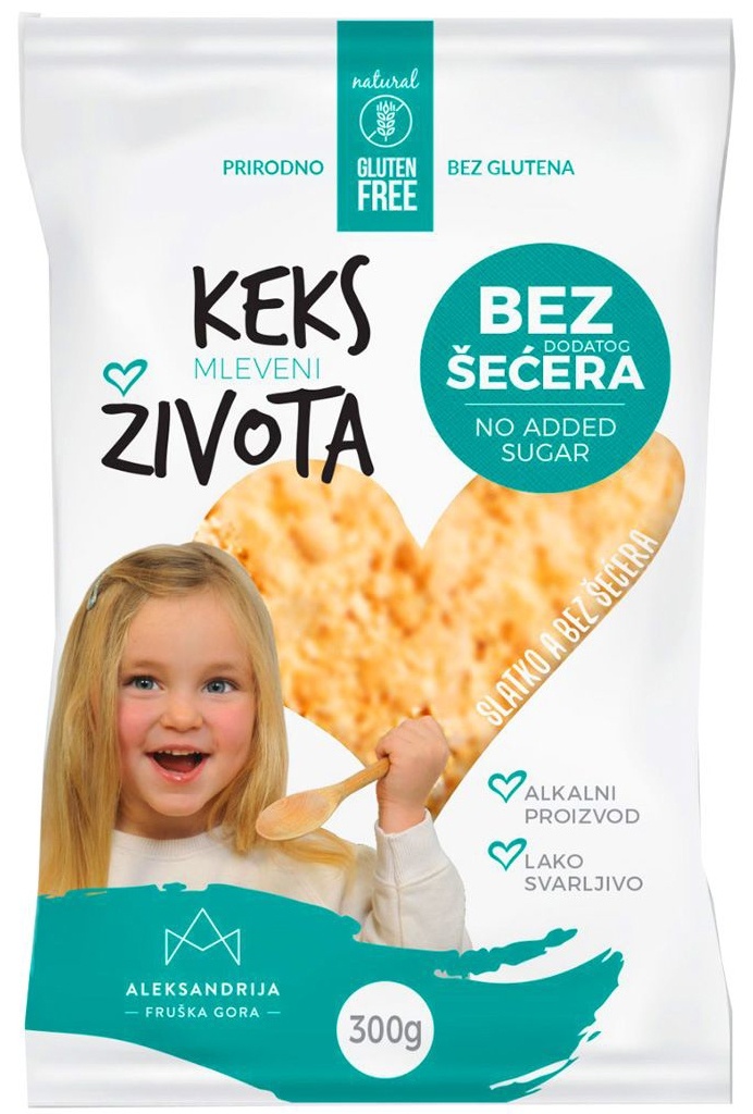 Keks Života ml bš 300 g Aleksandrija