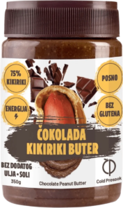 Buter čokolada kikiriki Cold Pressok 350 g