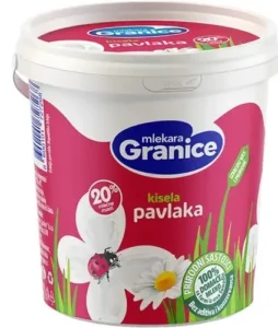 Kisela pavlaka 20%mm 700 g #6 *Granice*