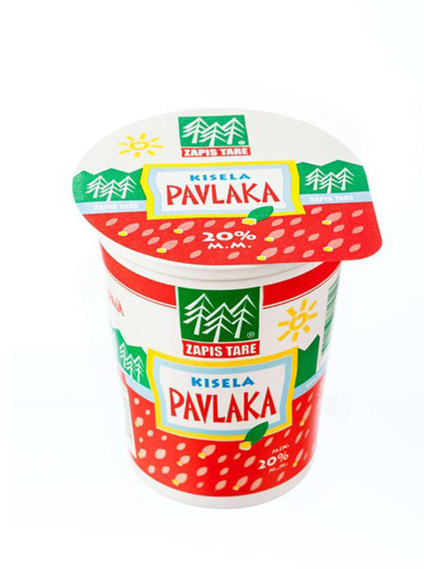 Pavlaka Kisela 20%mm 180 g Zapis t