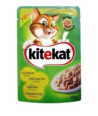 Hrana Mačke Kitekat Piletina Kes 85 g