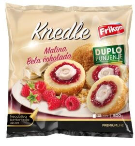 Frikom knedle Malina Bela Čokolada 500 g