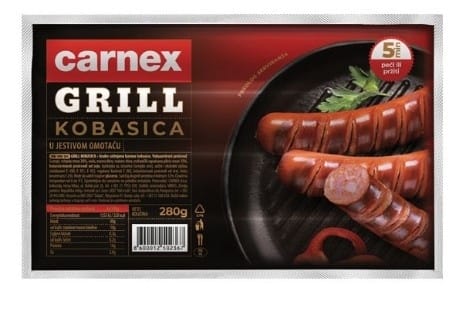 Carnex kobasica Grill 280 g