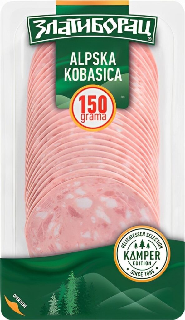 Kobasica Alpska Kamper z at 150 g zl