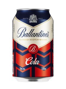 Koktel Ballantine's&cola 0,33 l
