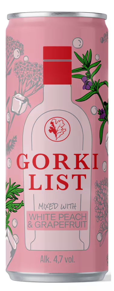 Liker mix bela bres.Gorki list 0,33 l lim
