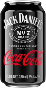 Jack Daniel's & Coca Cola 0,33 l Limenka