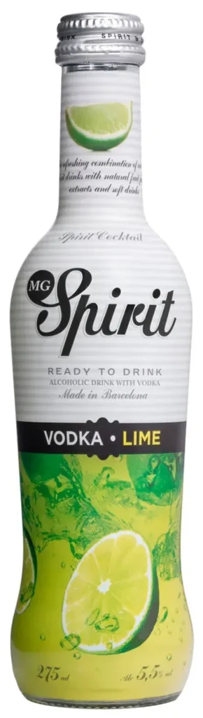 Koktel Vodka Lime 275 ml mg Spirit