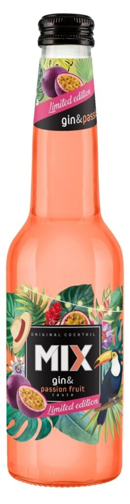 Koktel Mix Gin&passion Fruit 0.33 l