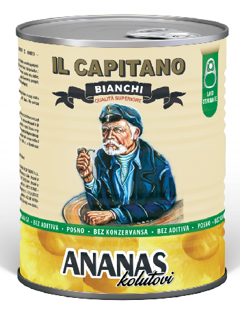 Ananas 850 ml kolut il capitano Ducla