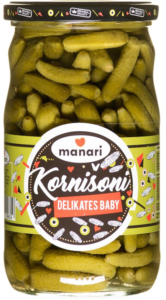Kornišoni Manari 670 g
