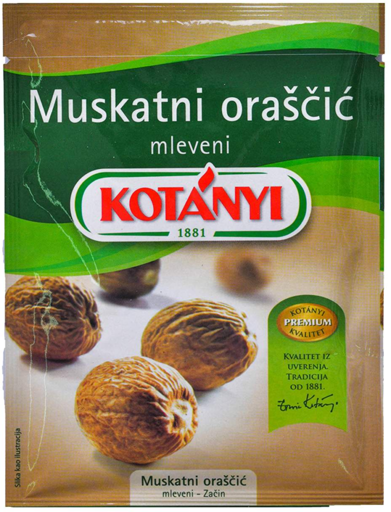 Orah Muskat Mleveni 18 g Kotanyi
