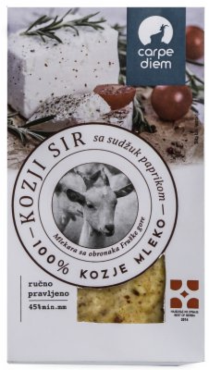 Sir Koziji sa Sudžuk Papr 200 g Carp