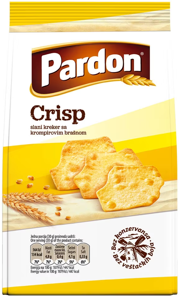 Pardon Krompirov Kreker Slani 75 g