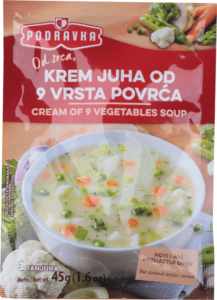 Krem supa 9 vrsta povrca 45 g