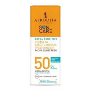 Krema za Sunčanje Extra Sensitiv Spf50 50 ml Afrodita