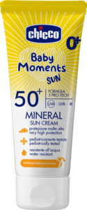 CHICCO mineralna krema za suncanje SPF50+ 75 ml