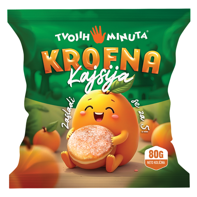 Krofna Kajsija 80 g Don Don