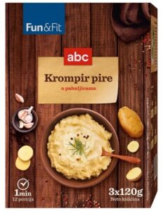 Krompir Pire 3x 120 g Fun&fit