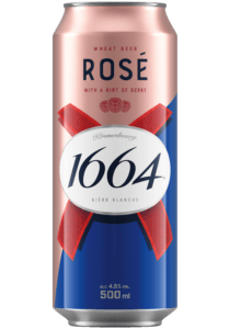 Pivo Kronenburg Rose limenka 0.5 l