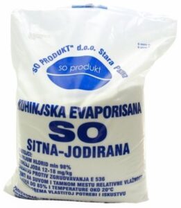 Kuhinjska so 10 kg so Produkt
