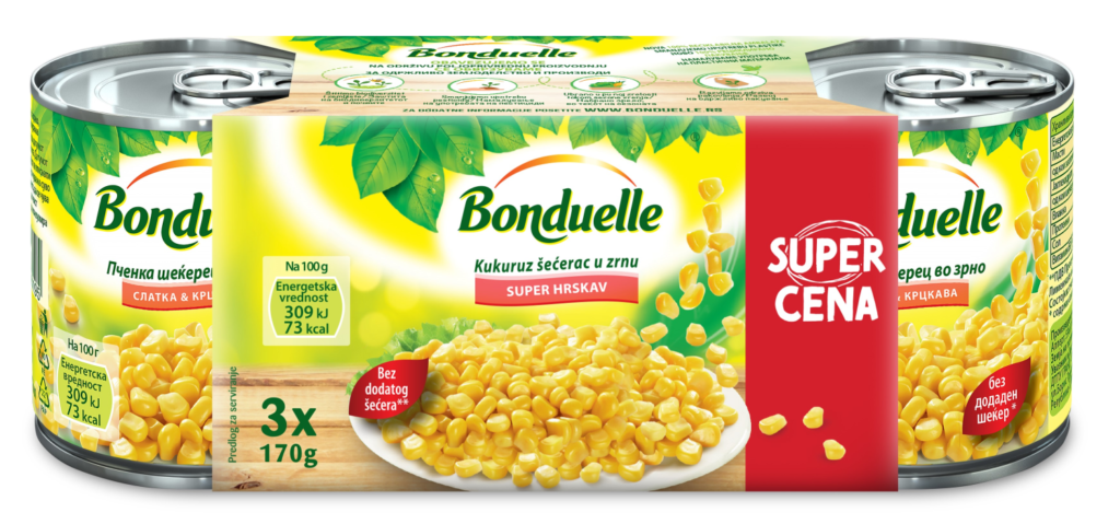 Kukuruz 3x 170 g Bonduelle