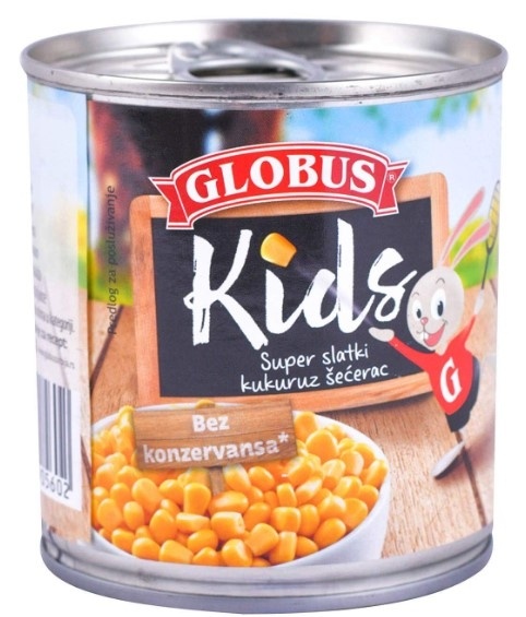 Kukuruz Super Sladak Kids 212 ml Glo