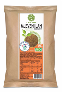 Lan Mleveni Organik 100 g Lučar