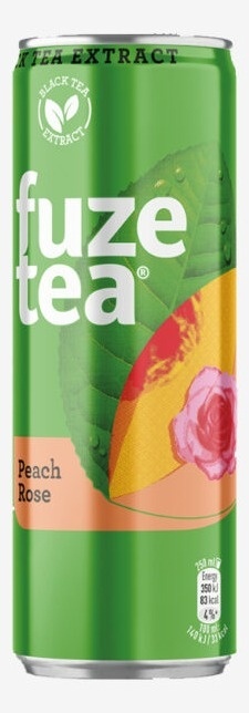 Led.čaj Fuze tea Breskva i Ruza 0,25 l CAN