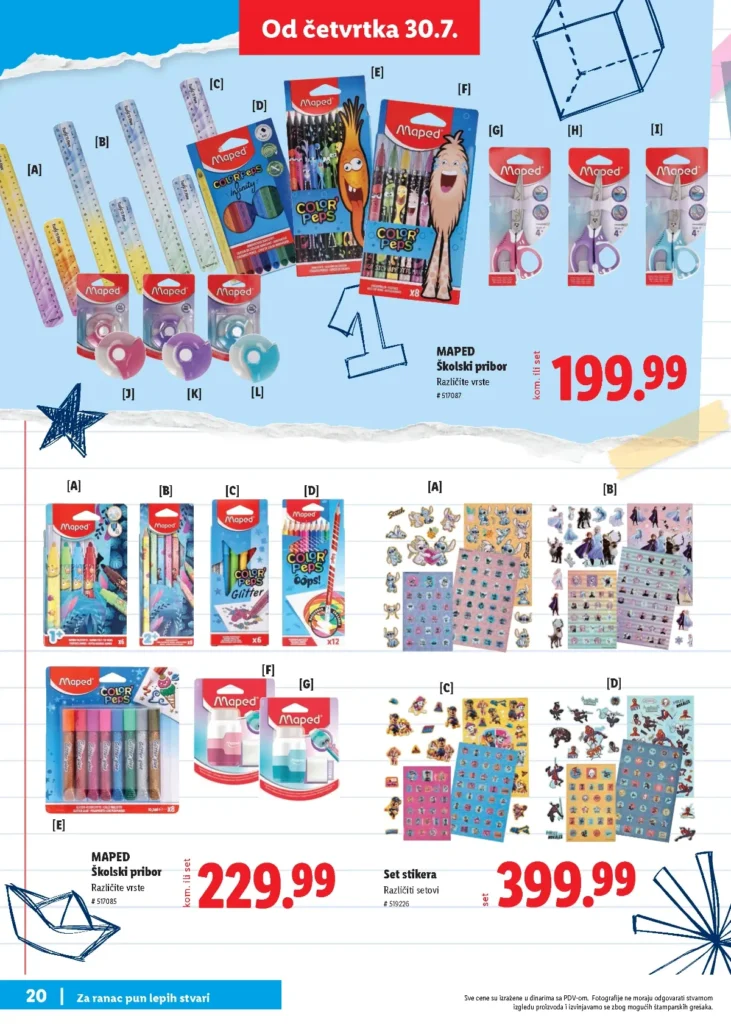 Lidl katalog, strana 20